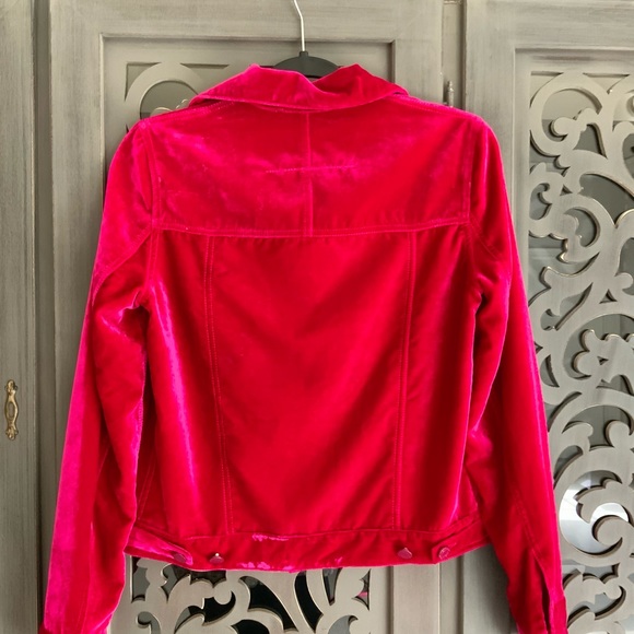 Givenchy pink velvet button up  jacket - Picture 14 of 16